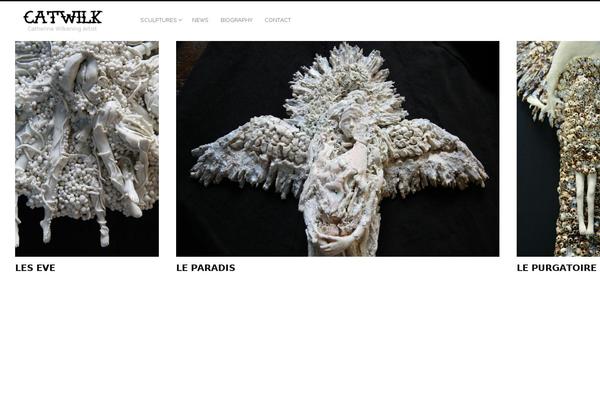 Fluxus theme site design template sample