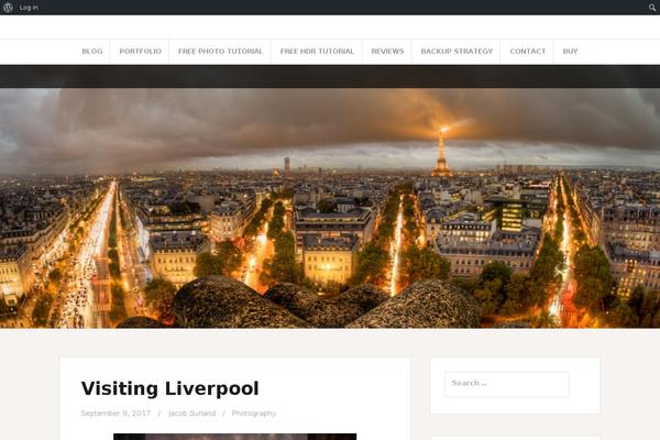 Harmonic theme site design template sample