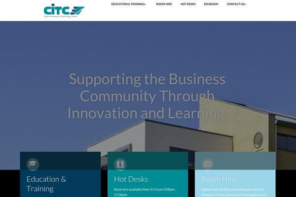 Colibri WP theme site design template sample