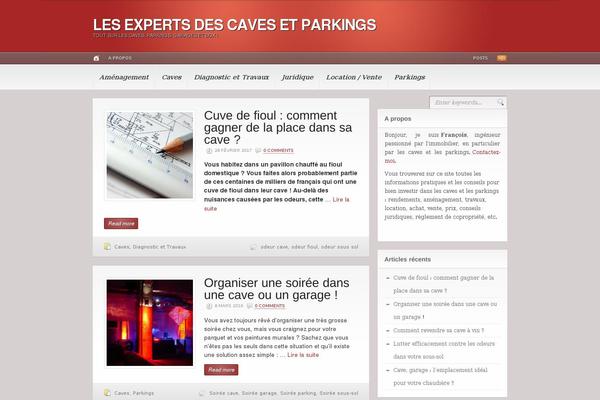 Headlines theme site design template sample