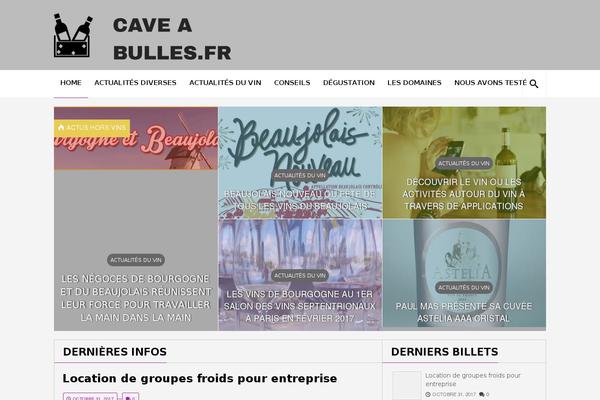 caveabulles.fr site used Margot