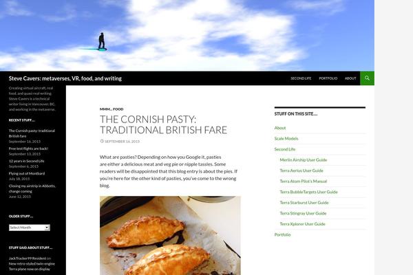 Twenty Seventeen theme site design template sample