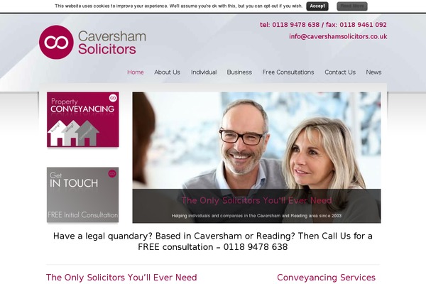 cavershamsolicitors.co.uk site used Loki