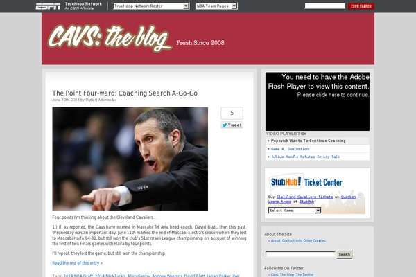 Site using AccessPress Twitter Feed plugin