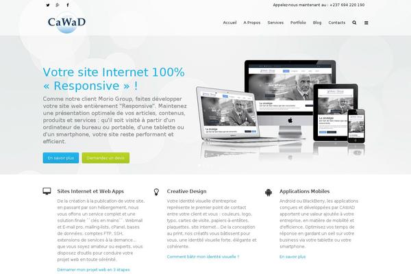 Lalita theme site design template sample