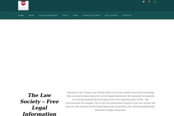 Site using Justicia-core plugin