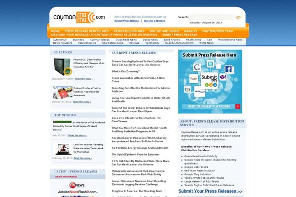 Site using Rss-feed-post-generator-echo plugin