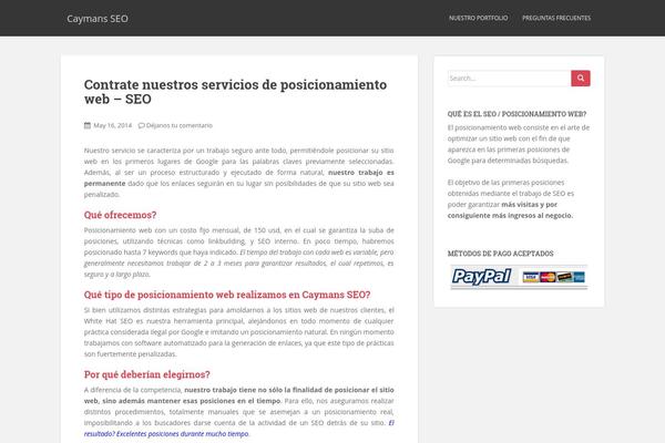Site using a3 Lazy Load plugin