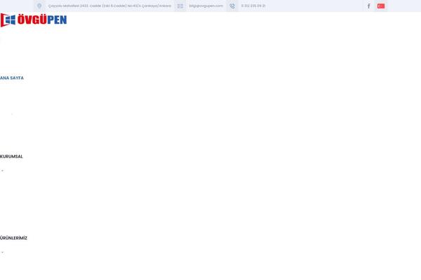 Denge theme site design template sample