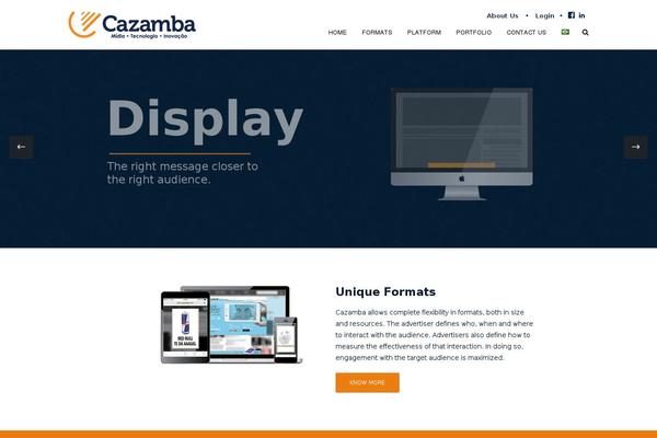 Onyx theme site design template sample