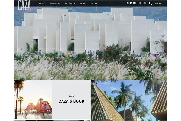 caza theme websites examples