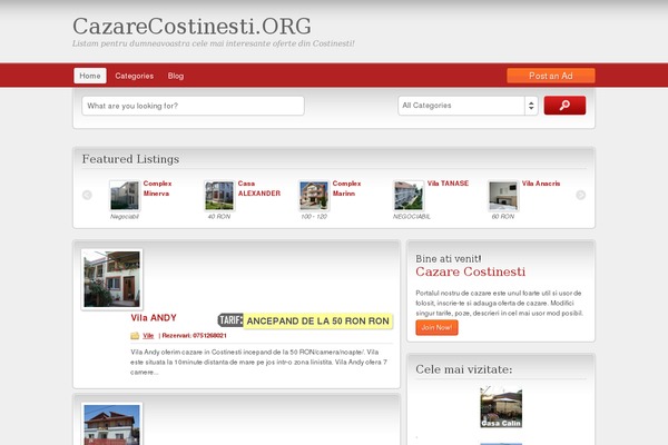 Dona theme site design template sample