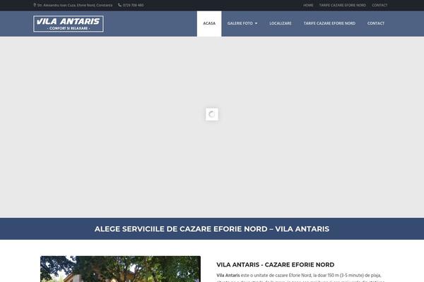 Hillter theme site design template sample