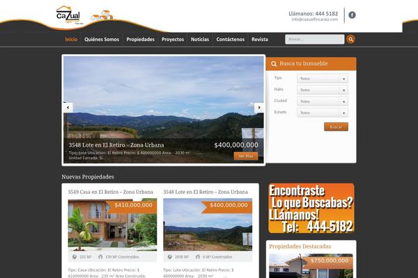 Site using Inspiry-real-estate plugin