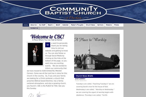 cbcofdurham.org site used Responsivepro_child
