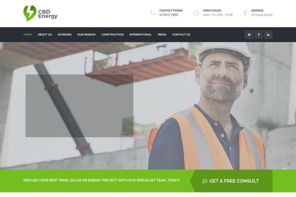 Roof-child theme site design template sample