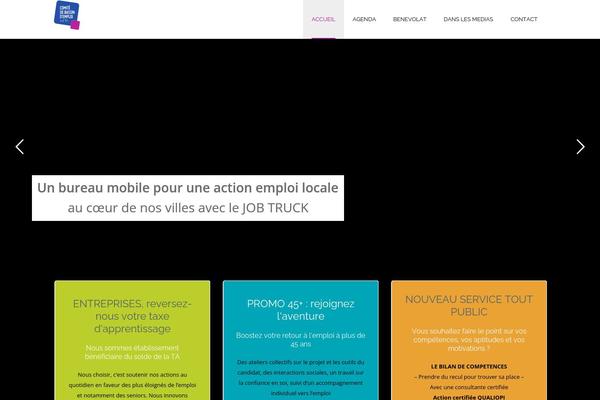 VEDA theme site design template sample