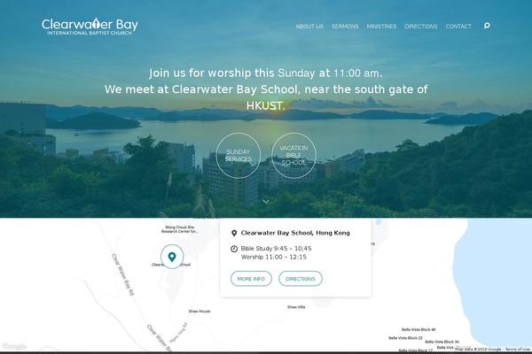 Maranatha theme site design template sample