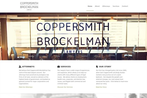 cblawyers.com site used Moose