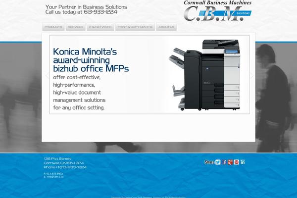 CBM3 theme websites examples