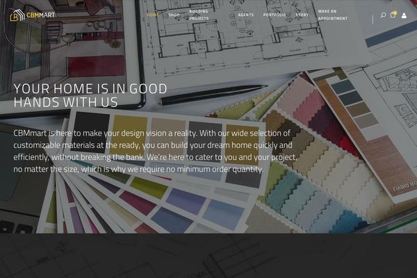 Ambient theme site design template sample