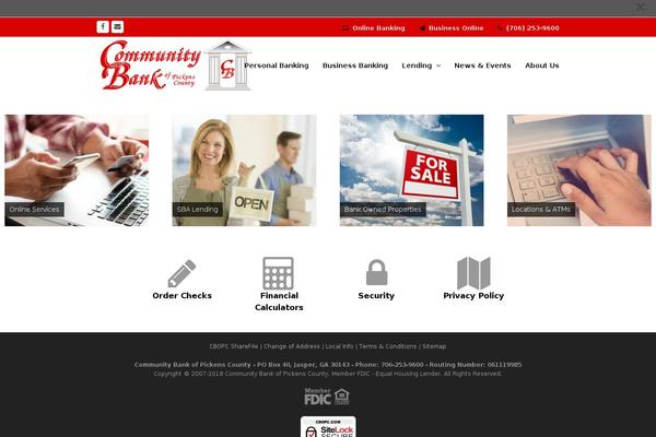 Site using WP Accessibility plugin