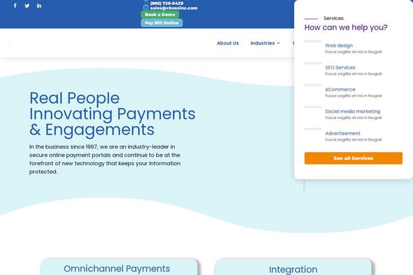 cboss.com site used Kali-divi-child-theme