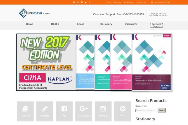 Ascend theme site design template sample