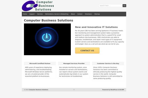 Site using Futurio-extra plugin