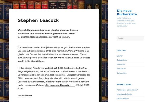 cbuecherkiste.de site used 2015-child-right-sidebar