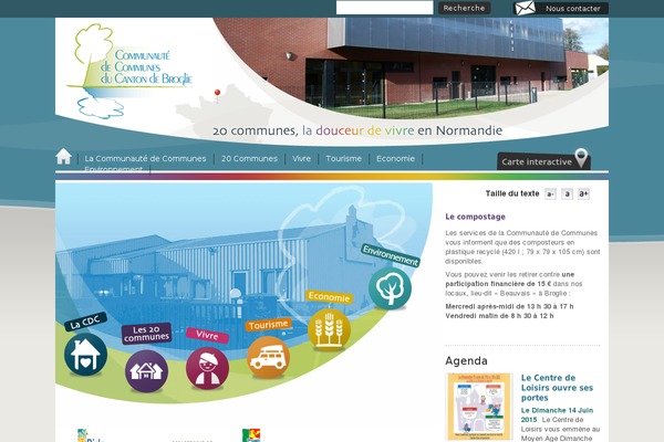 Esteem theme site design template sample