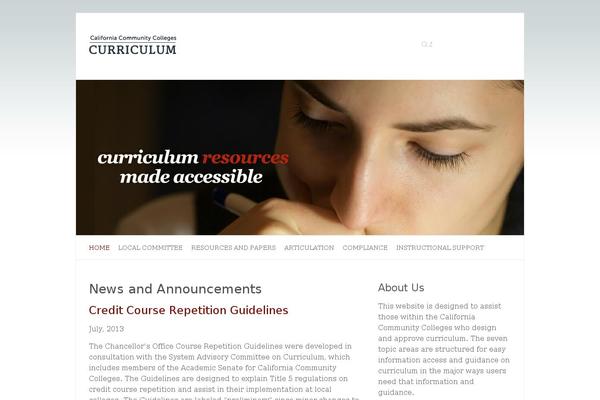 ccccurriculum.net site used Curriculum