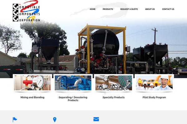 Ccc theme site design template sample