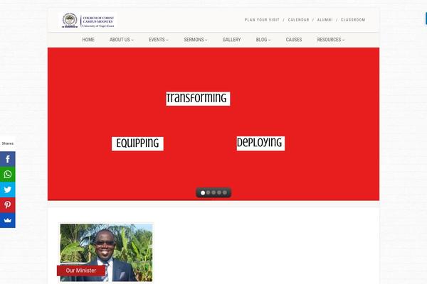 Site using Continuous announcement scroller plugin