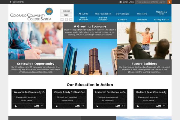cccs.edu site used Cake-child