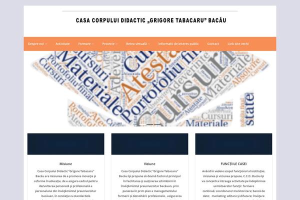 Sento theme site design template sample