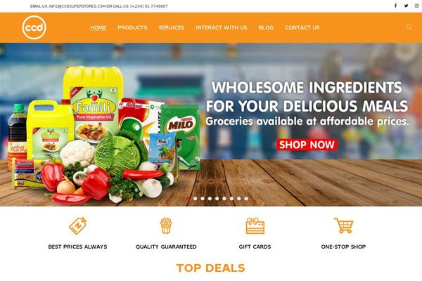 Oswad theme site design template sample