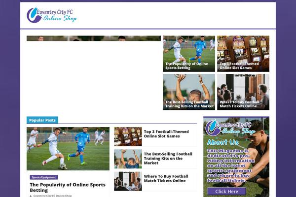 ColorMag theme site design template sample