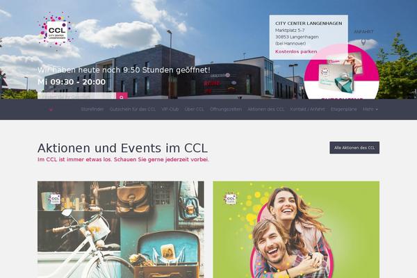 ccl-langenhagen.de site used Master Theme