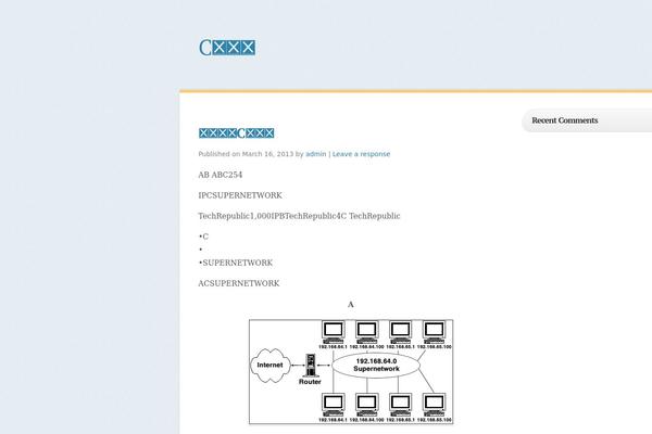 Cakifo theme site design template sample