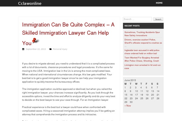 InkMag theme site design template sample
