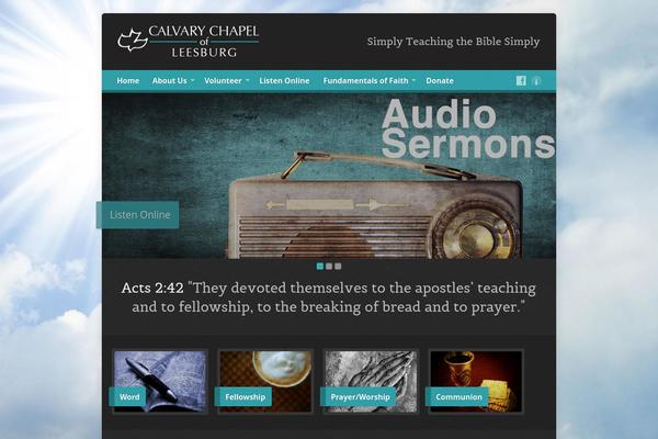 Risen theme site design template sample