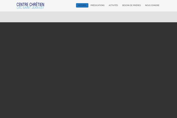 Church theme site design template sample