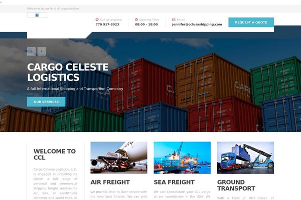 Cargopress-pt theme site design template sample