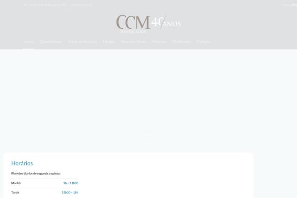 ccm.adv.br site used BeClinic