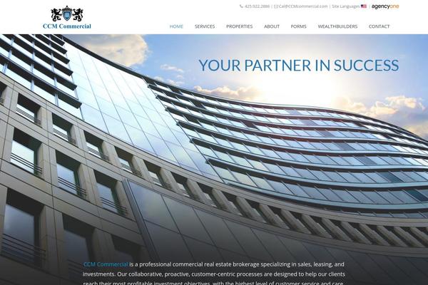 ccmcommercial.com site used Wpresidence.1.20.2