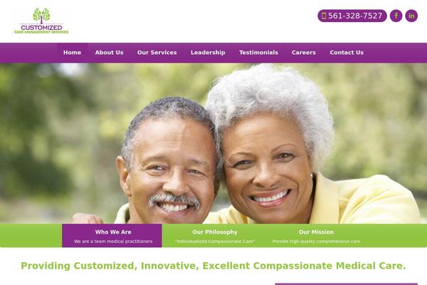 HealthPress theme site design template sample