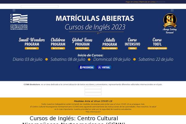 ccnn.org.ni site used Edura