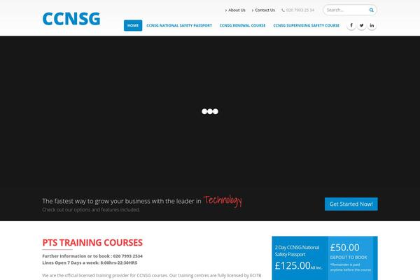 Porto Child theme site design template sample