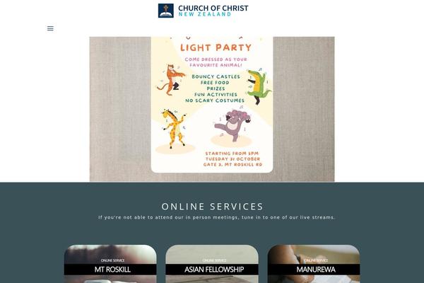 Kallyas theme site design template sample
